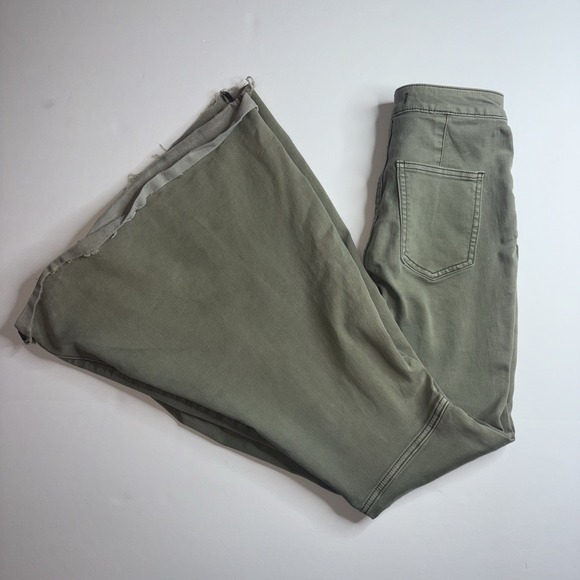 Free People Denim - Free People We The Free Women's Just Float On Flare Jeans Size 26 Pants Green